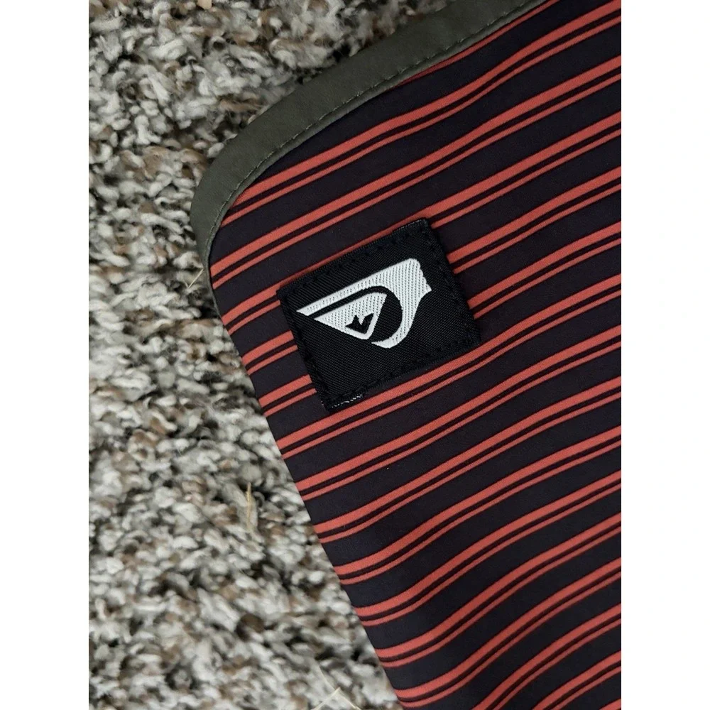 Quiksilver Highline Surfsilk Tijuana Brown Board Shorts Size 30 Men Swim Surf T